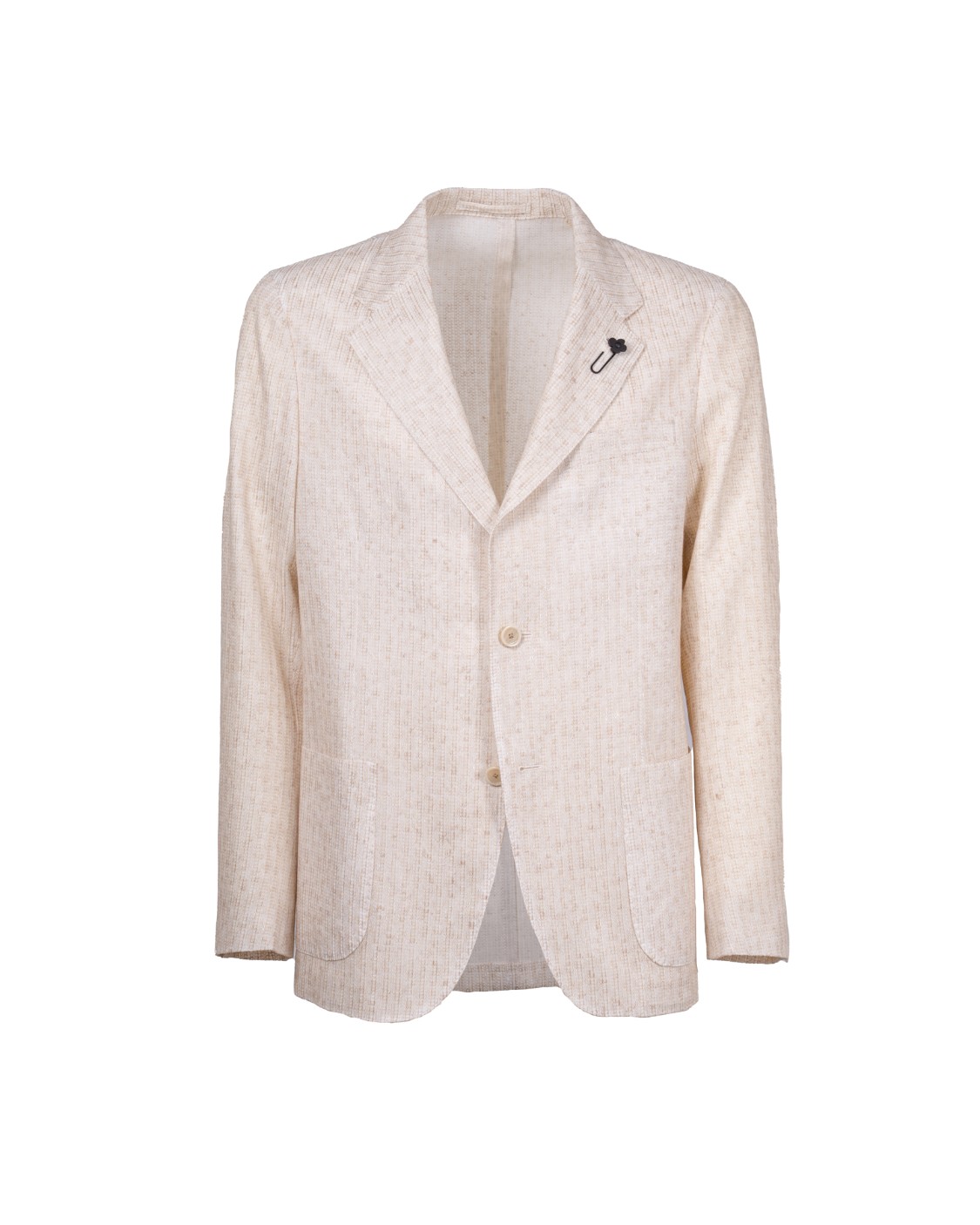 shop LARDINI  Giacca: Lardini blazer decostruito.
Blazer monopetto a maniche lunghe.
Scollo a V con revers.
Chiusura con bottoni.
Polsi con bottoni.
Tre tasche sul davanti.
Spilla Fiore sul davanti.
Composizione: 51% Lyocel 49% Lino.
Made in Italy.. ESLKJ5E ESJ64042-150 number 7432006